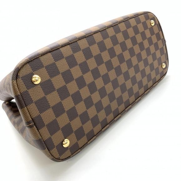 Louis Vuitton Kensington Damier Tote Bag Handbag Brown Pink - Picture 4 of 9